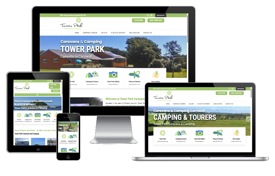 Visit Towerpark Camping Cornwallr