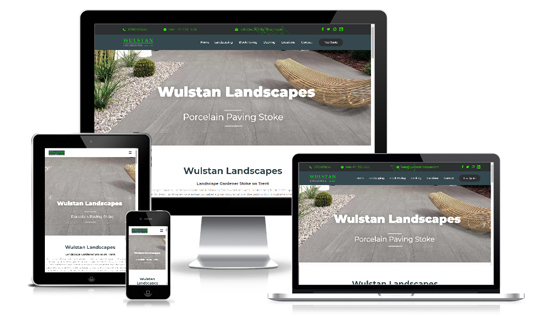 Wulstan Landscapes - Web Designer Stoke on Trent